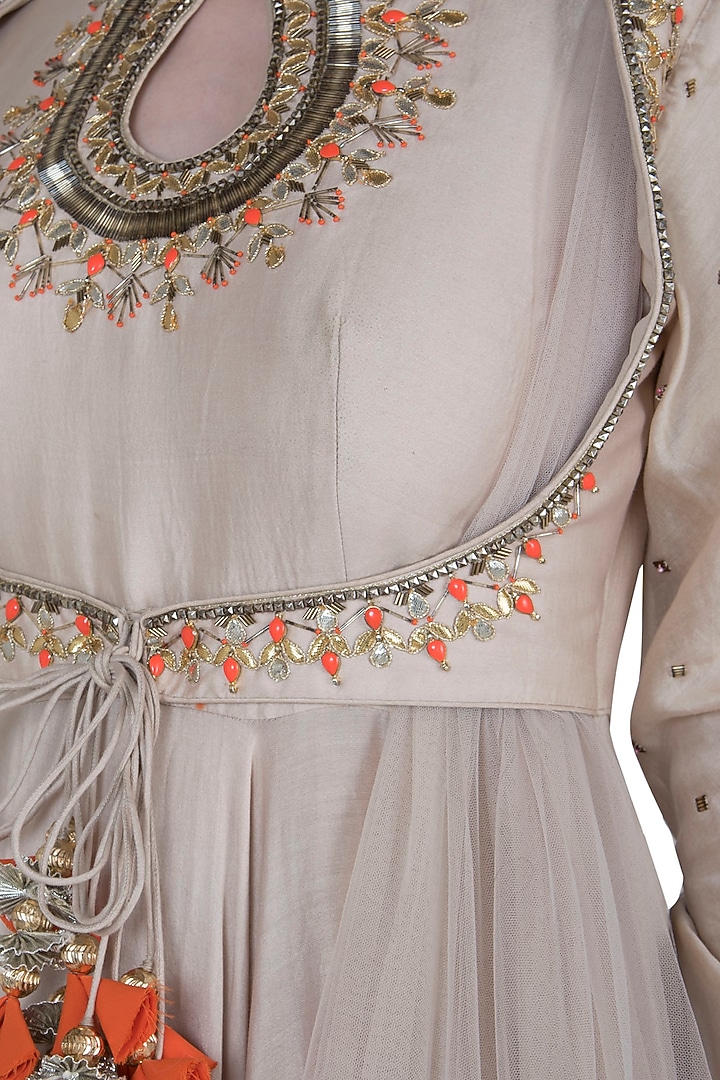 Oyster salwar set available only at Pernia's Pop Up Shop.