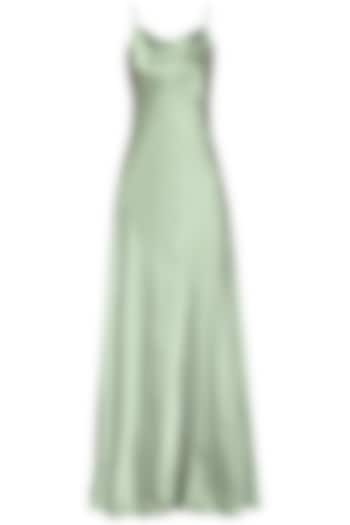 Mint Green Slip Gown by Deme by Gabriella