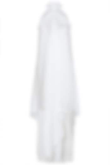 White high neck dress by DEME BY GABRIELLA