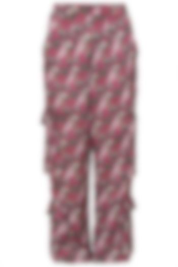 Multi Colored Printed Jogger Pants by Deme by Gabriella at Pernia's Pop Up Shop