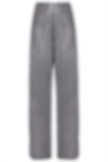 Grey sequins pants by DEME BY GABRIELLA
