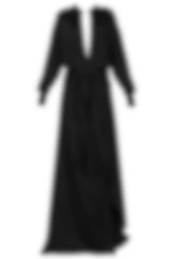Black Long Shirt Dress by Deme by Gabriella