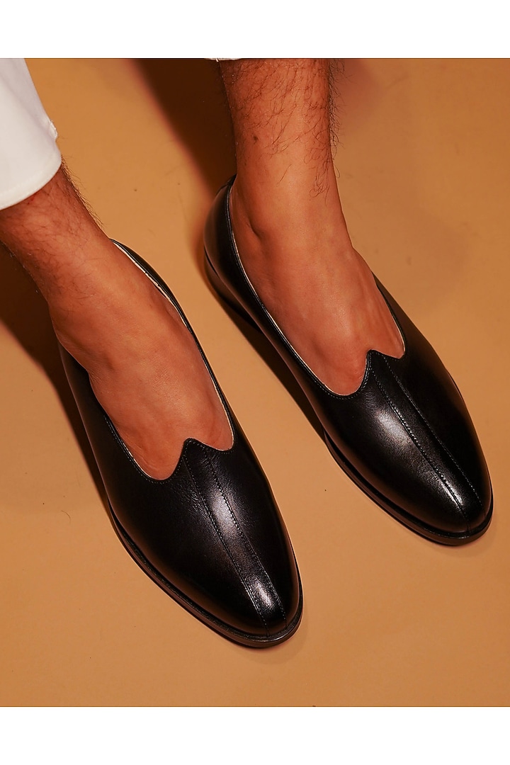 Black Leather Mojris by Dmodot at Pernia's Pop Up Shop