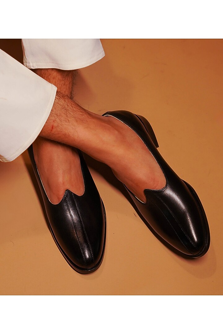 Black Leather Mojris by Dmodot at Pernia's Pop Up Shop