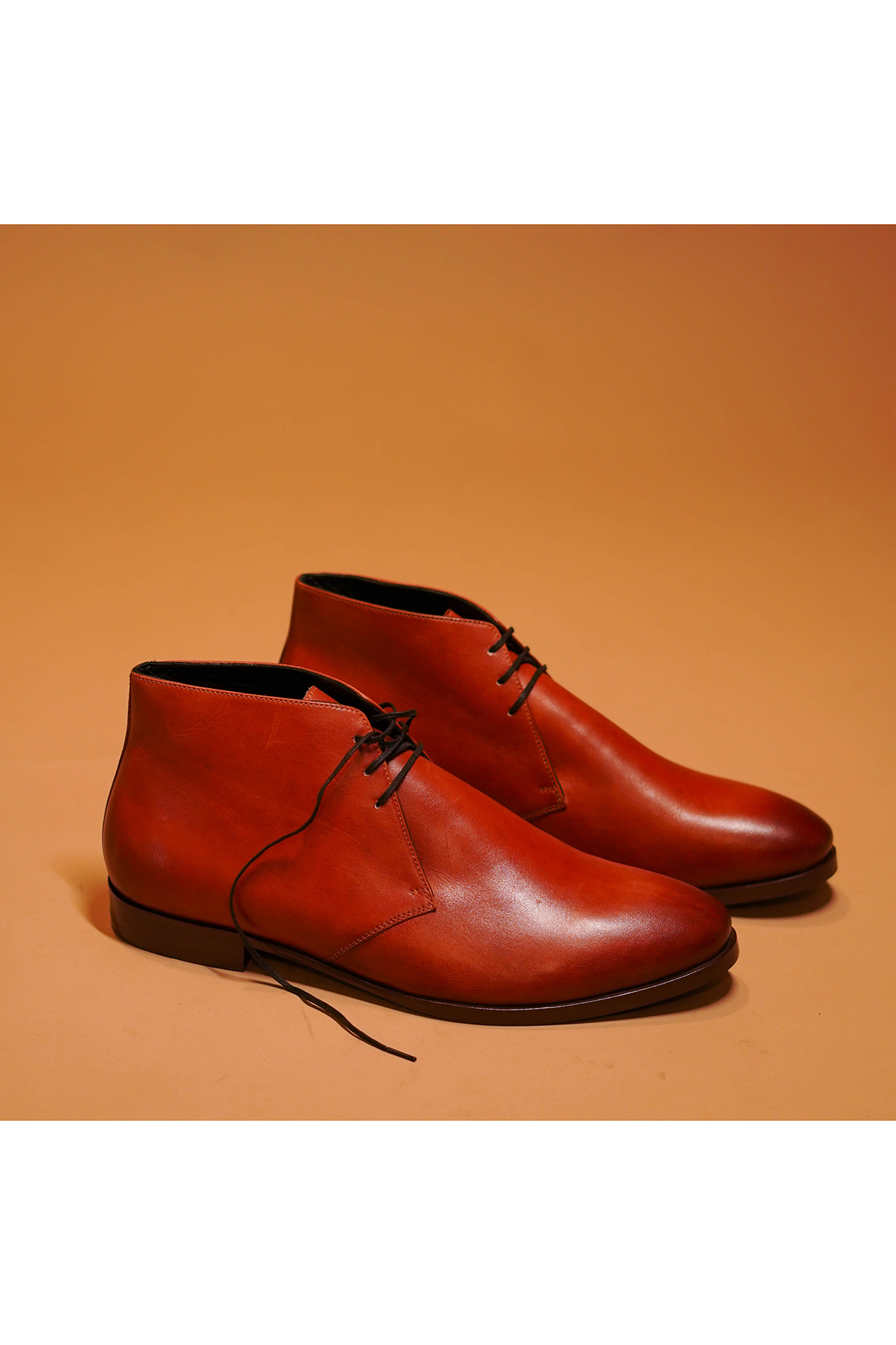 Brown Leather Boots by Dmodot