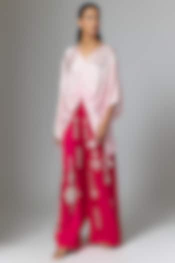Ruby Blended Linen Trousers by Dilnaz Karbhary at Pernia's Pop Up Shop