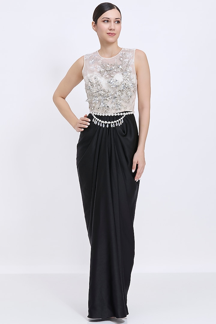 Ivory Pearl Belt by Dilnaz Karbhary at Pernia's Pop Up Shop