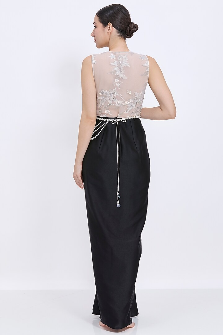 Ivory Pearl Belt by Dilnaz Karbhary at Pernia's Pop Up Shop