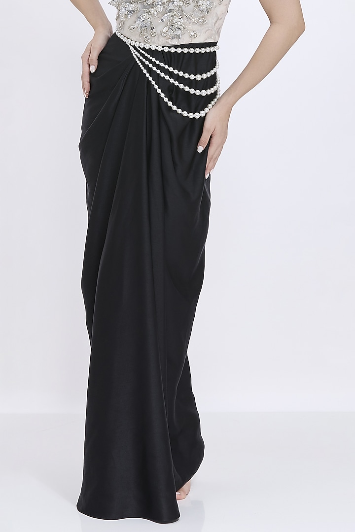 Ivory Pearl Belt by Dilnaz Karbhary at Pernia's Pop Up Shop