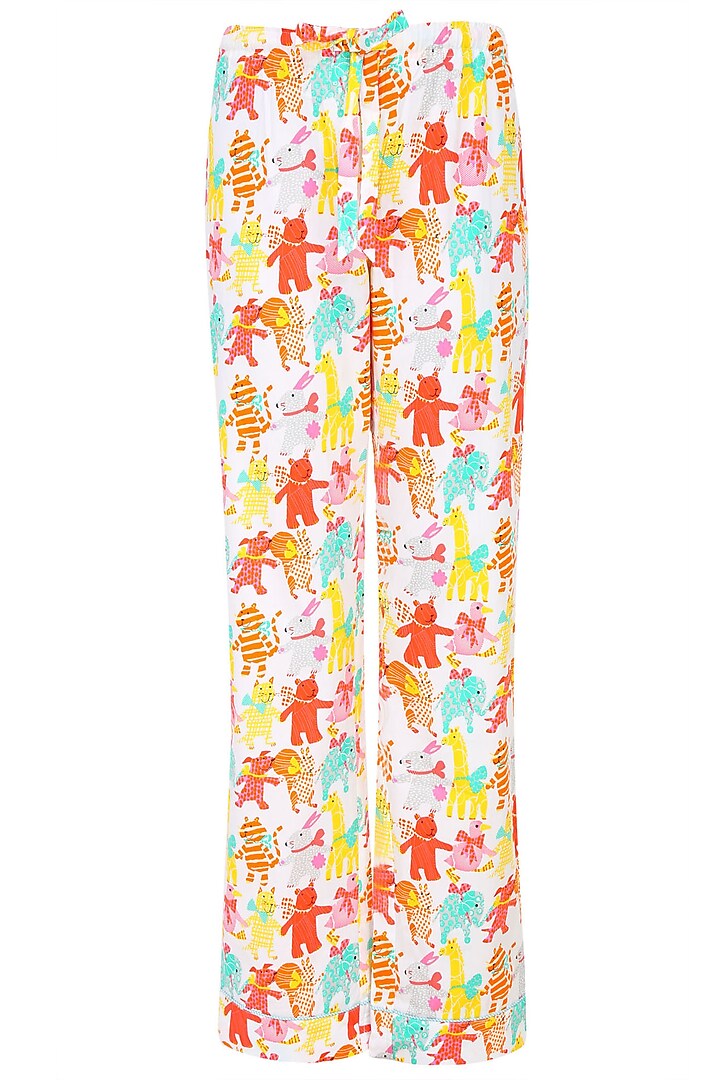 Blue bunny printed nightsuit set available only at Pernia's Pop Up Shop.