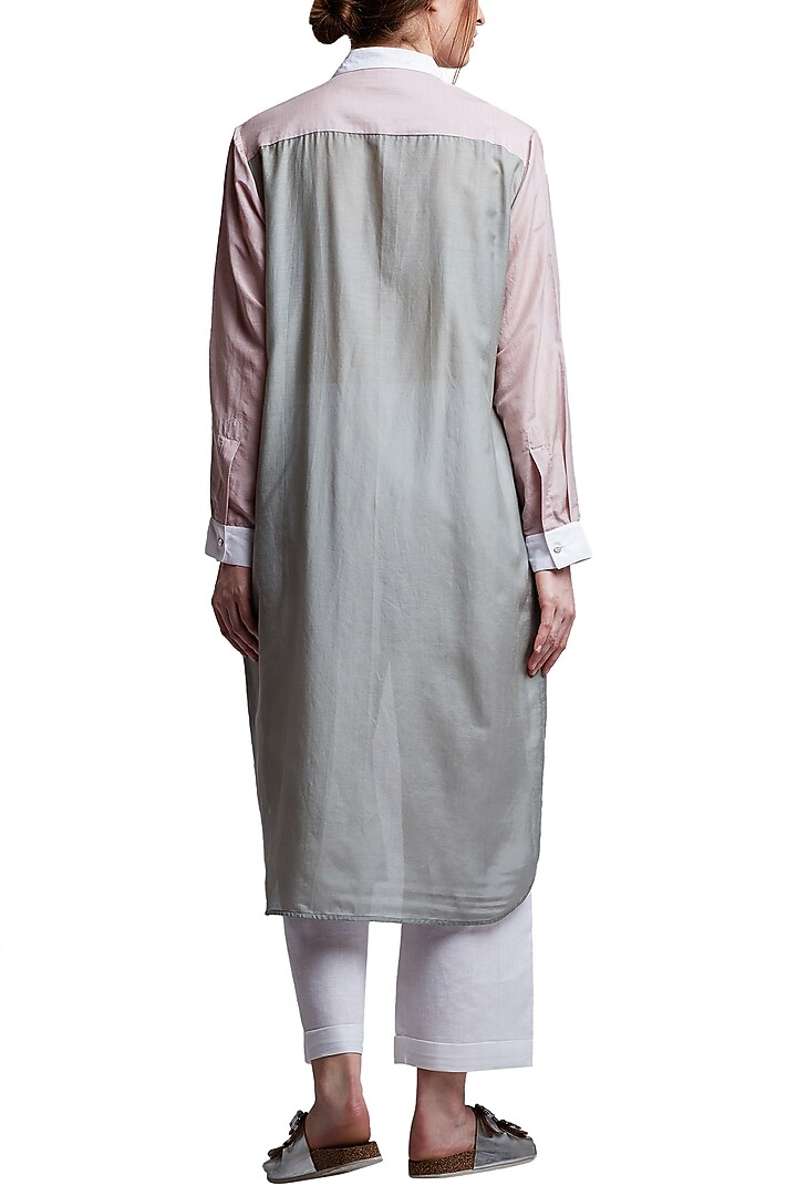 Grey Layered Tunic by Doodlage at Pernia's Pop Up Shop