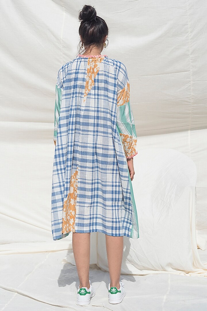 Multi Colored Uncycled Cotton Tunic by Doodlage at Pernia's Pop Up Shop