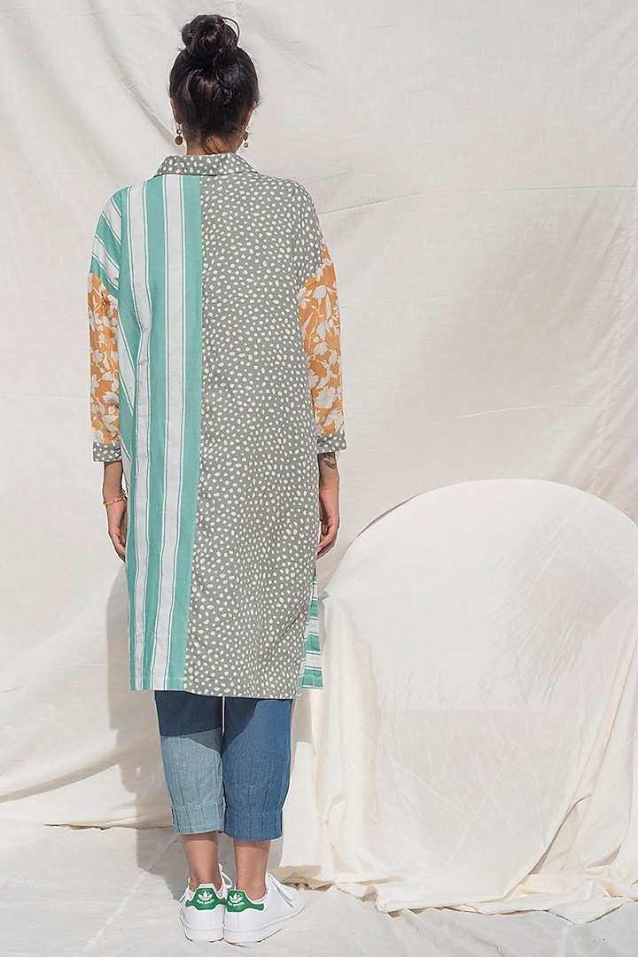 Multi Colored Oversized Tunic by Doodlage at Pernia's Pop Up Shop