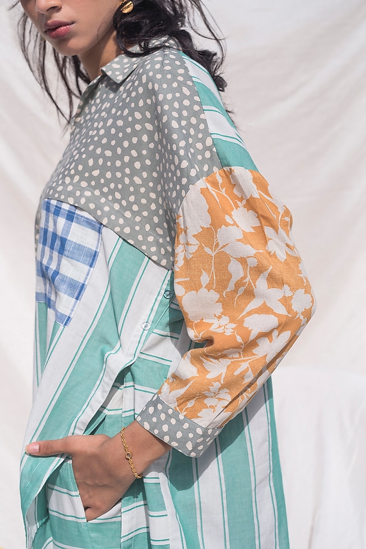 Multi Colored Oversized Tunic by Doodlage at Pernia's Pop Up Shop