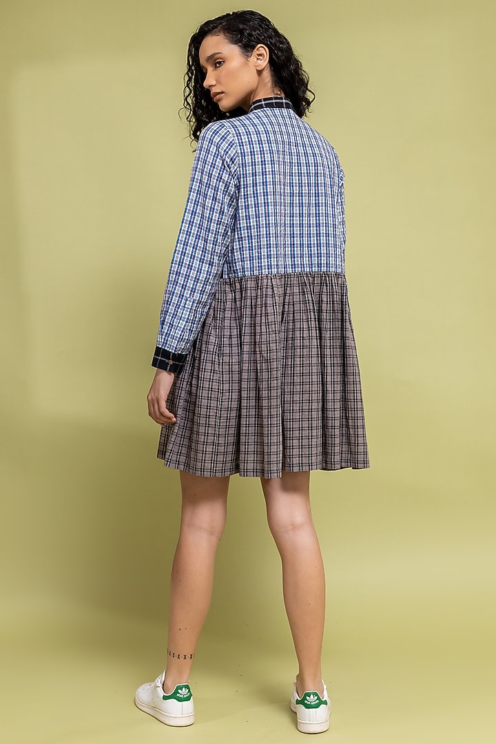 Multi-Colored Upcycled Cotton Summer Dress by Doodlage at Pernia's Pop Up Shop