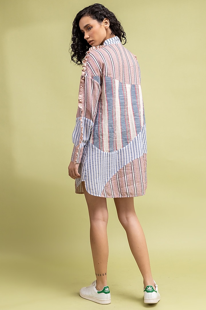 Multi-Colored Cotton Summer Dress by Doodlage at Pernia's Pop Up Shop