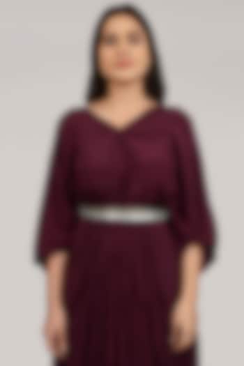 Copper & White Pearl Crystal Waist Belt by House of D'oro at Pernia's Pop Up Shop