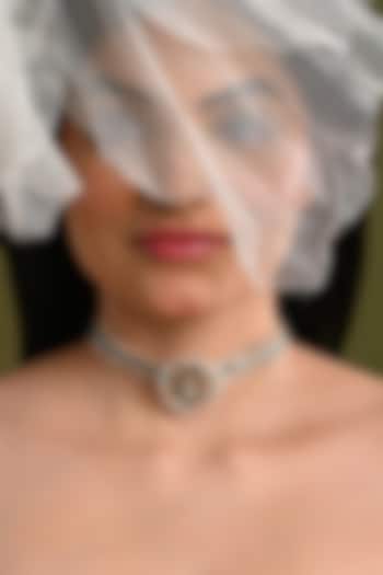 Gold Finish Multi-Colored Beaded Choker Necklace by House of D'oro at Pernia's Pop Up Shop