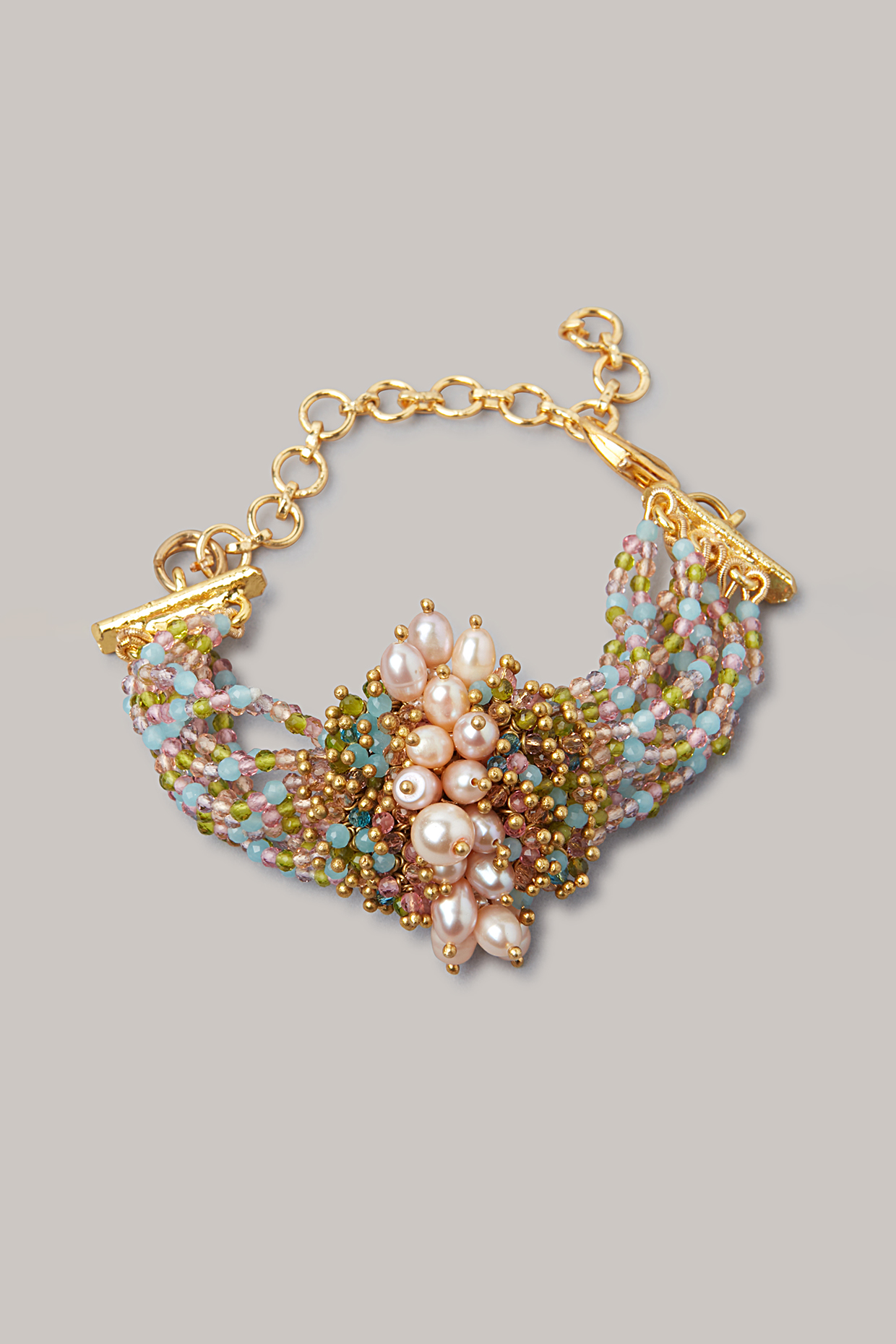 Multi-Colored Vintage Bracelet by House of D'oro