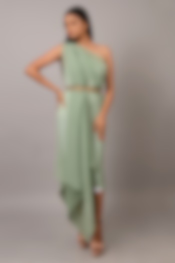 Dark Copper Pearl Shell Waist Belt by House of D'oro at Pernia's Pop Up Shop