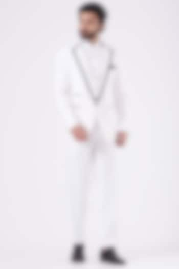 White Suiting Suit by Design O Stitch Men at Pernia's Pop Up Shop