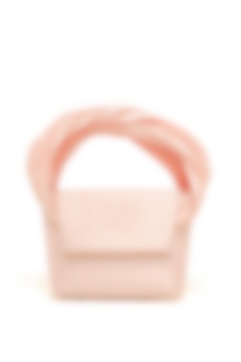 Apricot Crystal Hand Embroidered Clutch by Doux Amour at Pernia's Pop Up Shop