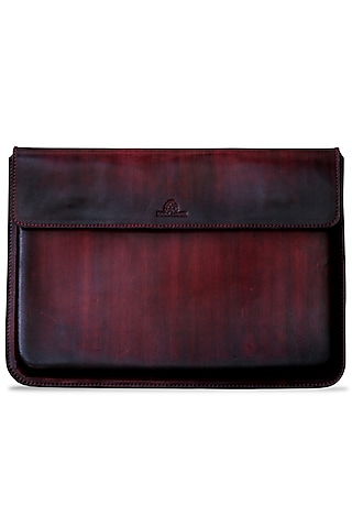 Mahogany Hand Painted Macbook Sleeve by Doux Amour