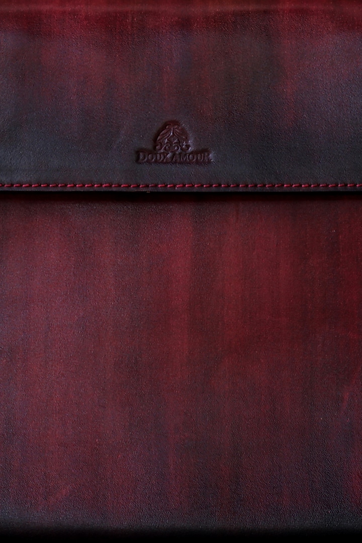 Mahogany Hand Painted Macbook Sleeve by Doux Amour at Pernia's Pop Up Shop