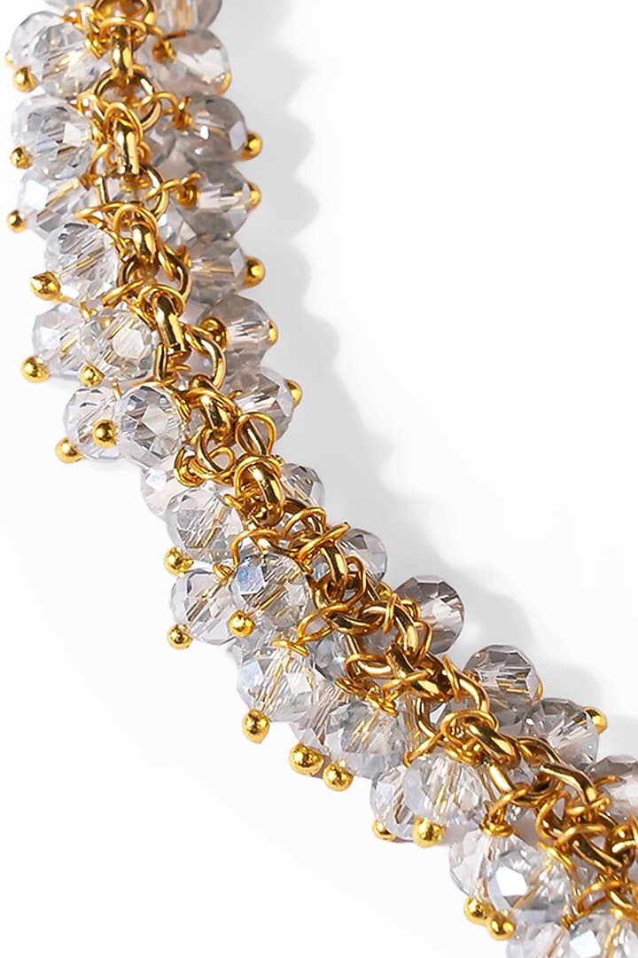 Champagne Glass Beaded Necklace by Deepa Gurnani at Pernia's Pop Up Shop