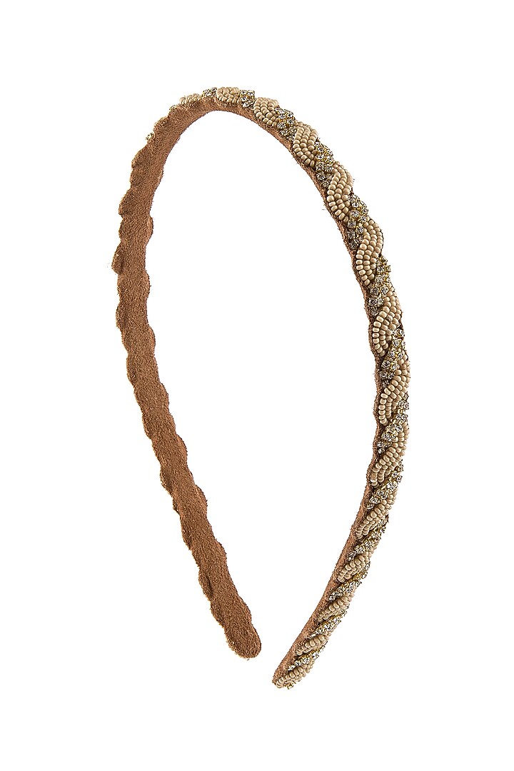 Champagne Glass Crystal Headband by Deepa Gurnani at Pernia's Pop Up Shop