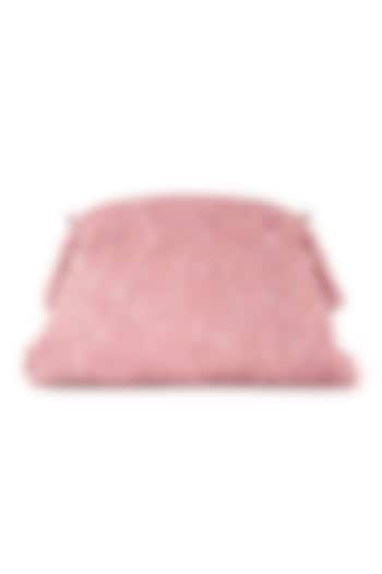 Pink Glass Beaded Handcrafted Bag by Deepa Gurnani at Pernia's Pop Up Shop