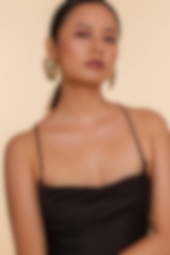 Gold Glass Beaded Lion Earrings by Deepa Gurnani at Pernia's Pop Up Shop