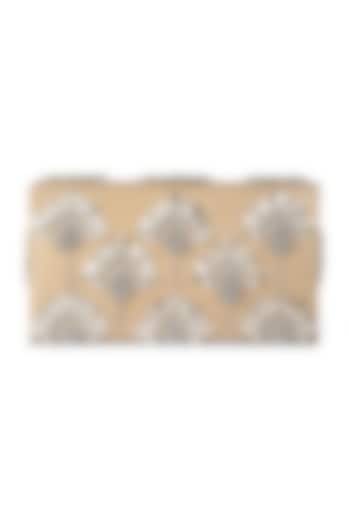 Silver Glass Beaded Clutch by Deepa Gurnani at Pernia's Pop Up Shop