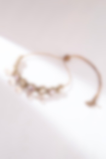 Multi-Colored Hand Embroidered Necklace by Deepa Gurnani at Pernia's Pop Up Shop