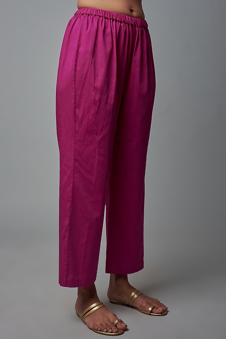 Pink Cotton Co-Ord Set by Blue Lotus at Pernia's Pop Up Shop