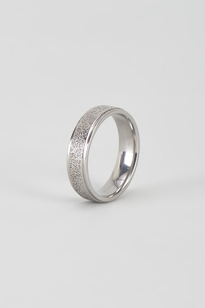 White Gold Plated Cubic Zirconia Ring by Drip project at Pernia's Pop Up Shop