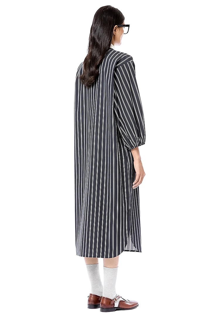 Multi-Colored Cotton Printed Handcrafted Vacation Shirt Dress by Dhruv Kapoor at Pernia's Pop Up Shop