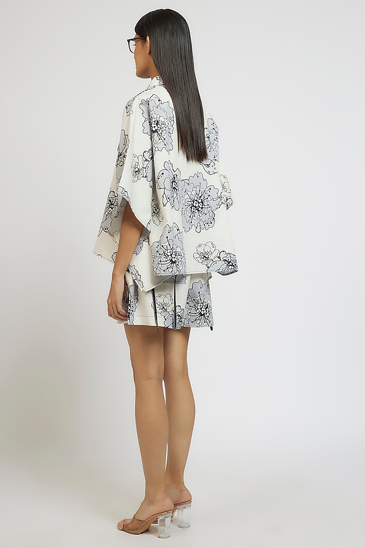 Multi-Colored Cotton Printed Co-Ord Set by Dhruv Kapoor at Pernia's Pop Up Shop
