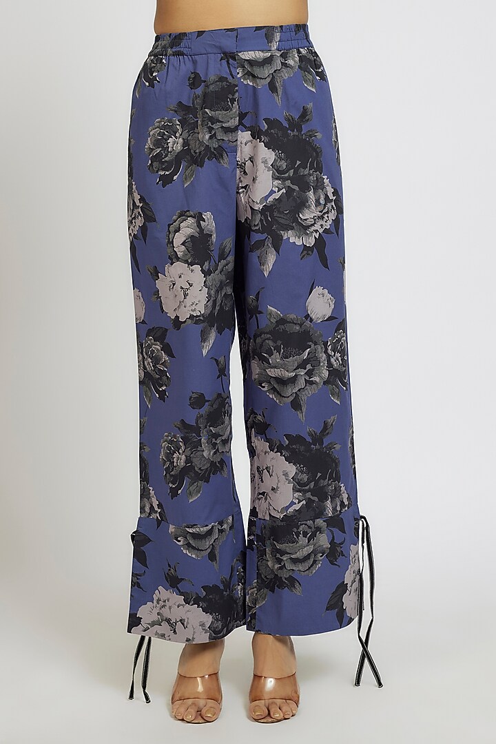 Multi-Colored Cotton Poly Digital Printed Co-Ord Set by Dhruv Kapoor at Pernia's Pop Up Shop