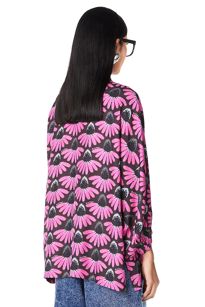Multi-Colored Viscose Printed Shirt by Dhruv Kapoor at Pernia's Pop Up Shop