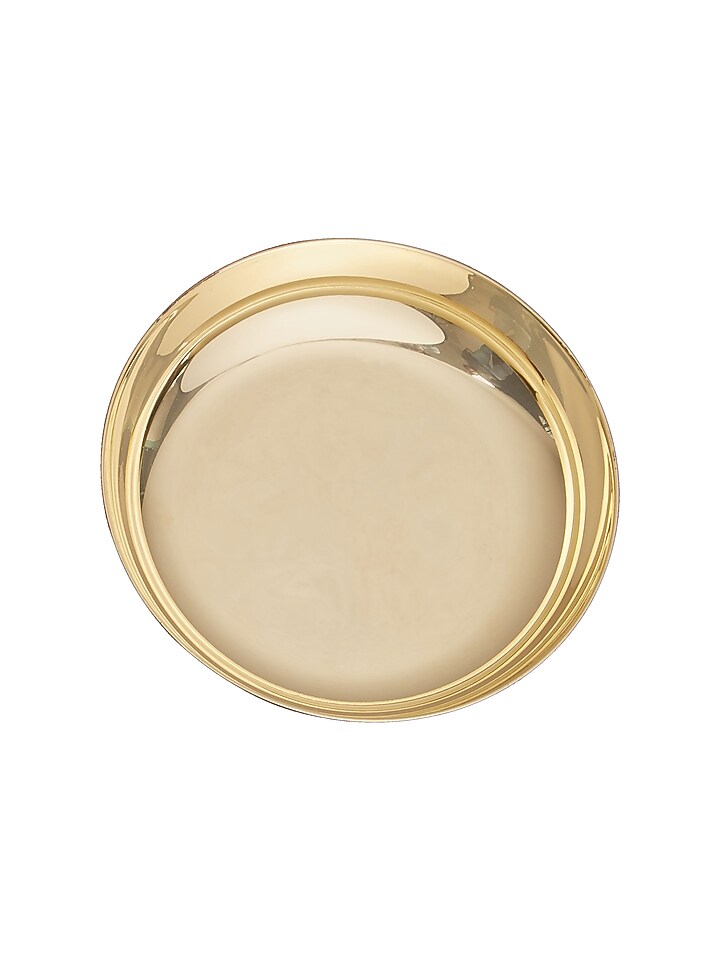 Gold Shiny Brass Katori by Ritu Kumar Home at Pernia's Pop Up Shop