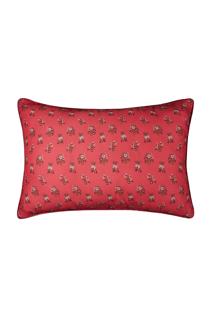 Pink Chidambaram Pillow Cover by Ritu Kumar Home