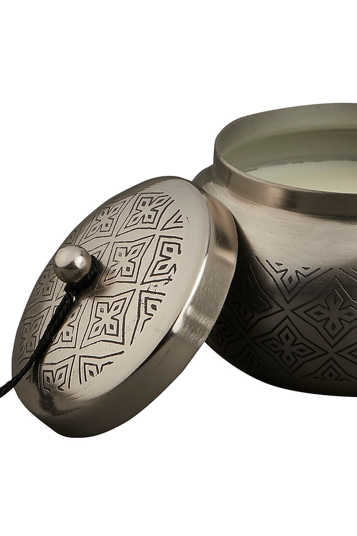 Silver Awadh Votive by Ritu Kumar Home at Pernia's Pop Up Shop