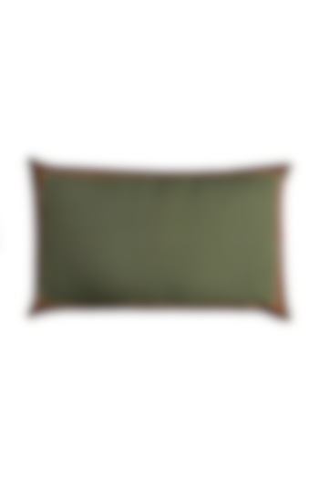 Green Baagh Pillow Sham With Filler by Ritu Kumar Home