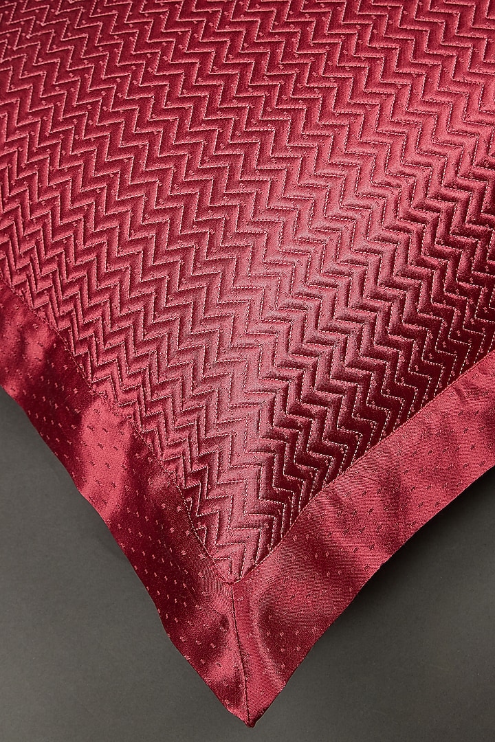 Pink Chidambaram Square Cushion With Fillers by Ritu Kumar Home at Pernia's Pop Up Shop