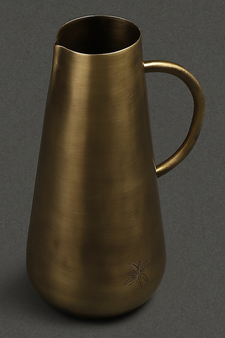 Brass Kansa Jug by Ritu Kumar Home at Pernia's Pop Up Shop