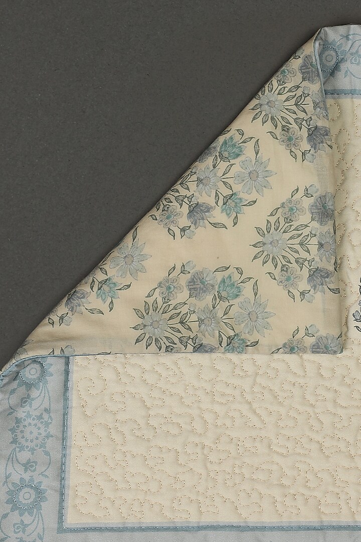 Turquoise Villa Printed Placemats (Set of 2) by Ritu Kumar Home at Pernia's Pop Up Shop