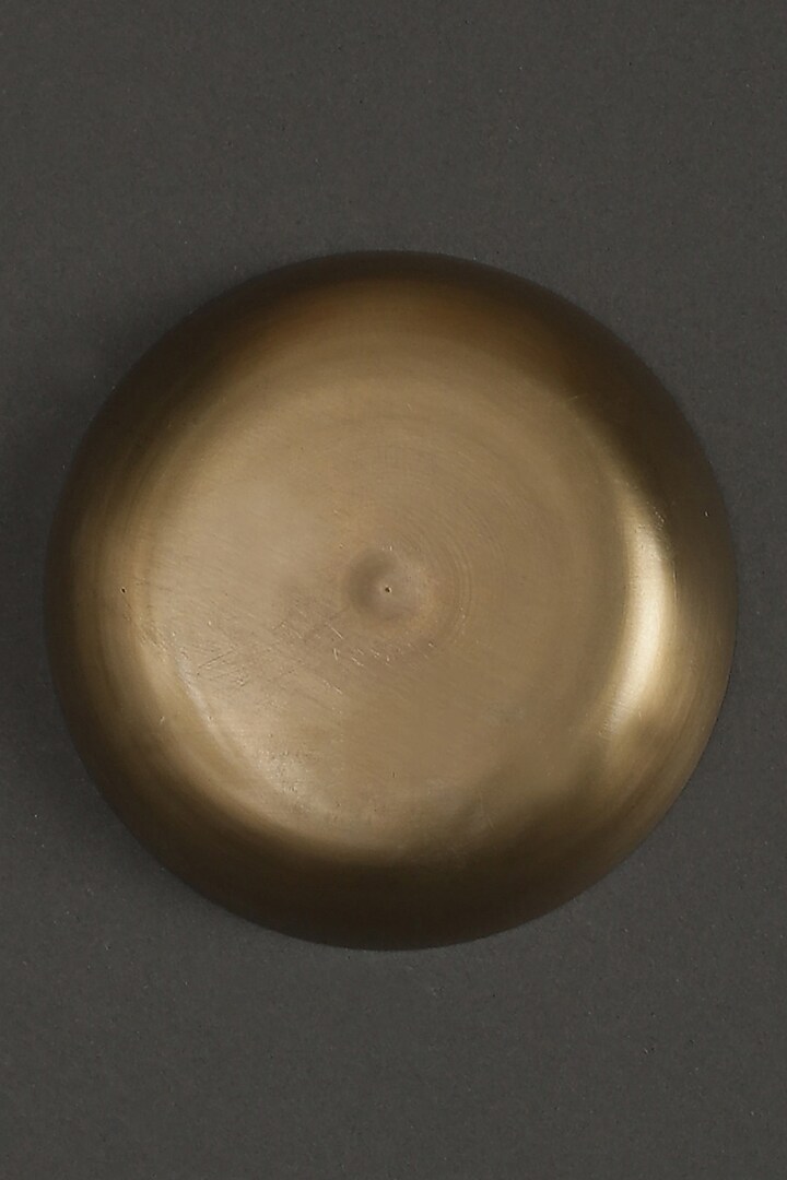 Brass Kansa Dessert Bowl by Ritu Kumar Home at Pernia's Pop Up Shop