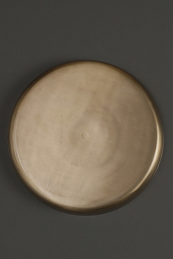 Brass Kansa Thali by Ritu Kumar Home at Pernia's Pop Up Shop