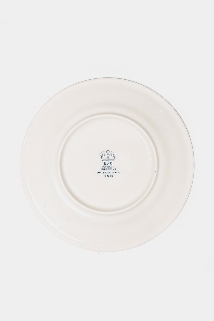Pink Ikkat Side Plates (Set of 2) by Ritu Kumar Home at Pernia's Pop Up Shop